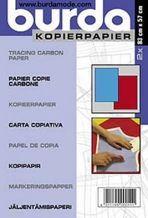 Burda Kopierpapier rot/blau