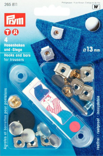 Prym Hosenhaken und Stege 13mm