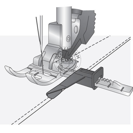 Pfaff Nhfu mit variabler Fhrung