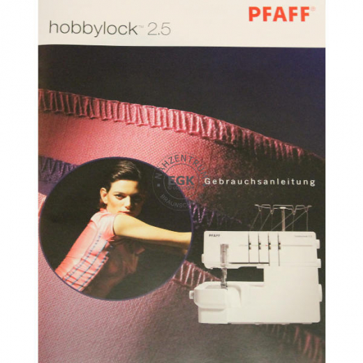 Handbuch Pfaff Hobbylock 2.5