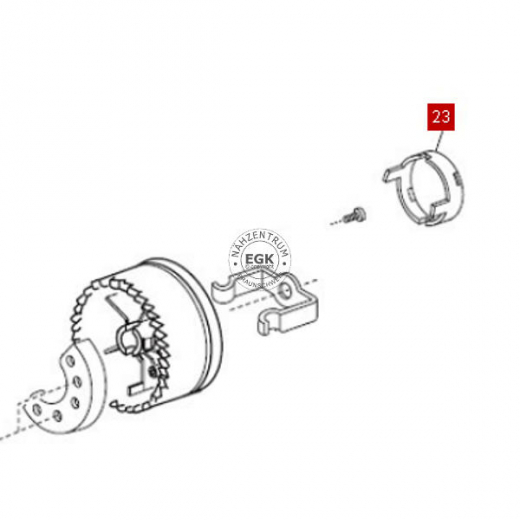 Handradabdeckung bernette b33, b35